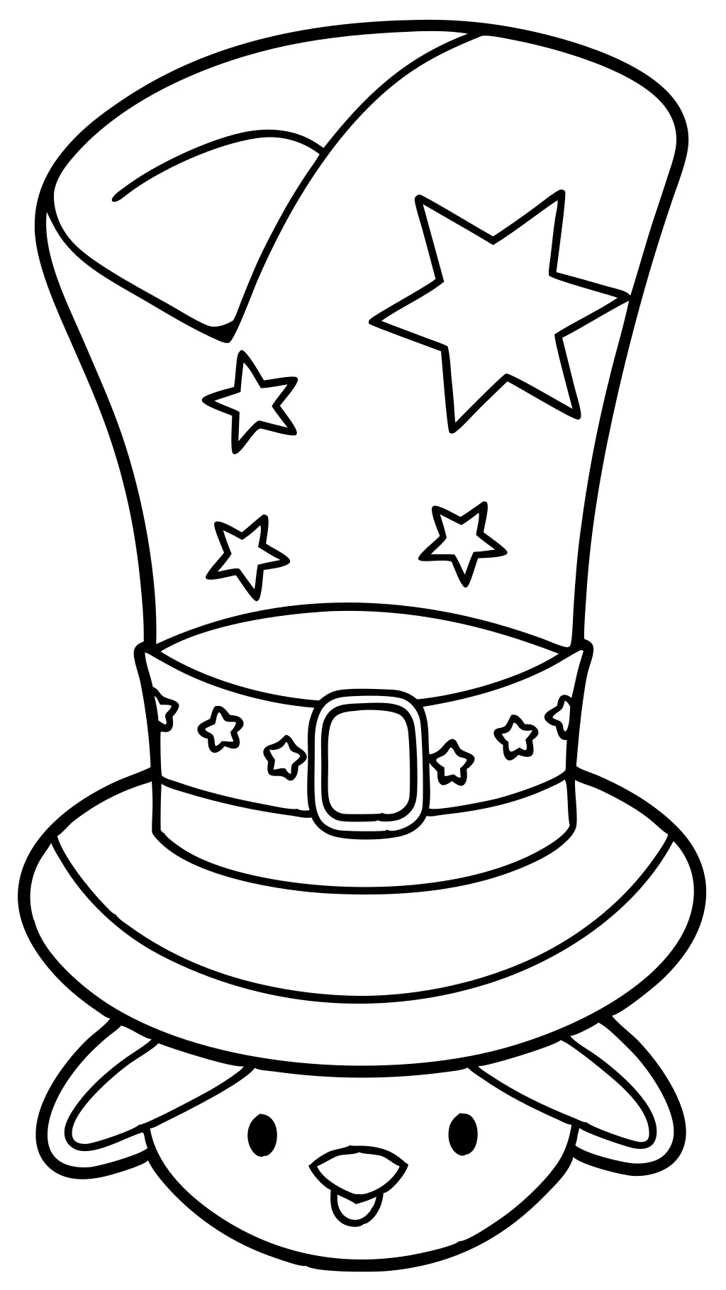 coloring pages hats